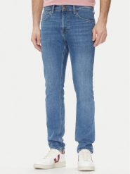Lee Jeansy Luke 112363975 Niebieski Slim Fit. Niebieskie jeansy męskie Lee, bez wzorów, z bawełny. Za 249.99 zł.