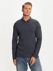 Calvin Klein Polo K10K113586 Niebieski Slim Fit. Niebieskie koszulki polo męskie Calvin Klein, m, bez wzorów, z bawełny, bez kołnierzyka, bez ramiączek. Za 519.99 zł.