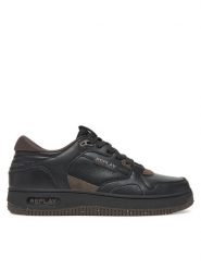 REPLAY Sneakersy GMZ3G .000.C0057L Czarny. Czarne buty sportowe na co dzień męskie Replay, l, bez wzorów, ze skóry, bez ramiączek, bez kaptura. Za 339.99 zł.