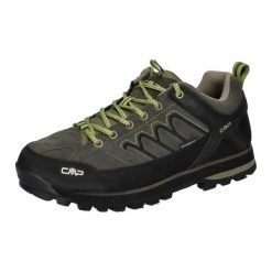 Buty trekkingowe męskie, Moon Low. Czarne buty trekkingowe męskie CMP, bez wzorów, bez zapięcia, trekkingowe. W wyprzedaży za 449.99 zł.