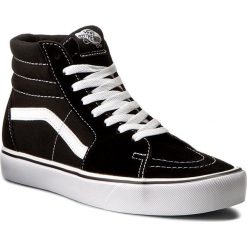 Sneakersy VANS - Sk8-Hi Lite VN0A2Z5YIJU (Suede/Canvas) Black/White. Czarne buty sportowe na co dzień męskie Vans, z gumy, eleganckie. W wyprzedaży za 259.00 zł.