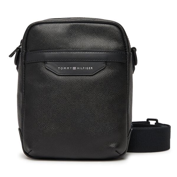 Saszetka Tommy Hilfiger. Czarne saszetki męskie Tommy Hilfiger, bez wzorów, małe. Za 449.99 zł.