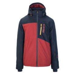 Męska Kurtka Z Kapturem Alpir. Czerwone kurtki męskie Hi-tec, m, bez wzorów, sportowe, bez ramiączek, z kapturem. Za 411.99 zł.
