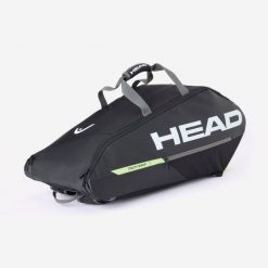 Torba tenisowa Head Super Combi 9R 2026. Czarne torby męskie na ramię Head, bez wzorów, sportowe, na ramię, duże. Za 319.99 zł.