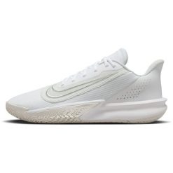 Trampki męska Nike Precision Vii Biały. Białe trampki męskie Nike, bez wzorów, sportowe, bez zapięcia. Za 390.00 zł.