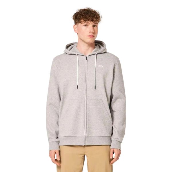 Bluza Rozpinana Męska Oakley Relax Full Zip Hoodie 2.0. Szare bluzy rozpinane męskie Oakley, m, bez wzorów, casualowe, bez ramiączek, bez kaptura. Za 224.99 zł.