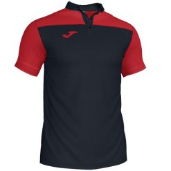Koszulka polo do tenisa męska Joma Hobby II. Czarne koszulki polo męskie Joma, m, bez wzorów, sportowe, bez kołnierzyka, bez ramiączek. W wyprzedaży za 121.65 zł.