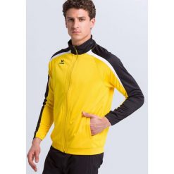 Kurtka treningowa Erima Liga 2.0. Czarne kurtki męskie Erima, bez wzorów, z materiału, sportowe, bez ramiączek, bez kaptura. Za 276.99 zł.