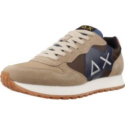 Buty SUN68 JAKI BICOLOR Beżowy. Brązowe buty trekkingowe męskie SUN68, bez wzorów, ze skóry, bez zapięcia, trekkingowe. Za 321.99 zł.