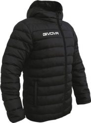 Kurtka męska Givova Olanda czarna r. M. Czarne kurtki męskie Givova, m, bez wzorów, bez ramiączek, bez kaptura. Za 204.00 zł.