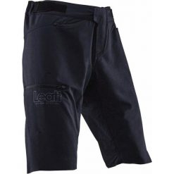 Spodenki rowerowe LEATT Shorts MTB Enduro 1.0. Czarne szorty sportowe męskie LEATT, bez wzorów, sportowe. Za 249.99 zł.