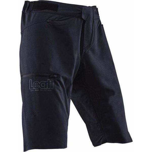 Spodenki rowerowe LEATT Shorts MTB Enduro 1.0. Czarne szorty sportowe męskie LEATT, bez wzorów, sportowe. Za 249.99 zł.