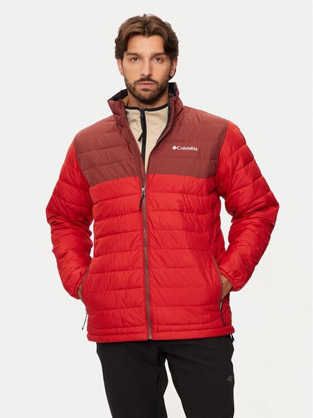 Columbia Kurtka przejściowa Powder Lite™ II 2086964 Czerwony Regular Fit. Czerwone kurtki outdoor męskie Columbia, m, bez wzorów, z syntetyku, bez kaptura, outdoorowe. Za 269.99 zł.