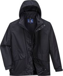 Kurtka męska Portwest S507 - Kurtka oddychająca 3 w 1 Argo - granatowy XL. Niebieskie kurtki męskie Portwest, m, bez wzorów, bez ramiączek, bez kaptura. Za 313.90 zł.