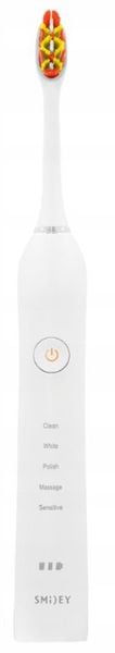 Szczoteczka Smiley Pro White Biała. Białe szczoteczki elektryczne Smiley. Za 329.99 zł.