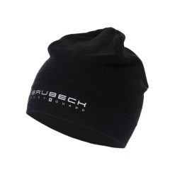 Czapka wełniana dwuwarstwowa unisex Brubeck EXTREME WOOL. Czarne czapki męskie Brubeck, na zimę, bez wzorów, z elastanu, sportowe. Za 99.99 zł.
