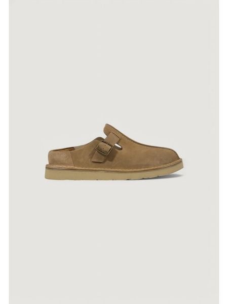 Clarks Klapki Solsbury 26180882 Brązowy. Brązowe klapki i japonki męskie Clarks, bez wzorów, ze skóry. Za 359.99 zł.