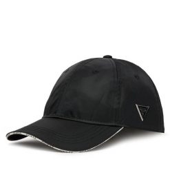 Czapka z daszkiem Guess. Czarne czapki męskie Guess, z aplikacjami. Za 109.99 zł.