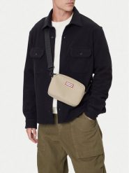 Hunter Saszetka C-HTR-XC-004-08 Beżowy. Brązowe torby męskie na ramię Hunter, bez wzorów, z syntetyku. Za 129.99 zł.