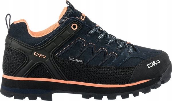 Buty trekkingowe męskie CMP CMP Moon Low WP 31Q4786-03MP Granatowe 41. Buty trekkingowe męskie CMP, bez wzorów, bez zapięcia. Za 403.99 zł.