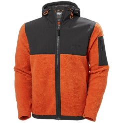 Polar Helly Hansen Patrol Pile. Brązowe bluzy z polaru męskie Helly Hansen, bez wzorów, z polaru, sportowe, bez ramiączek, bez kaptura. Za 665.00 zł.