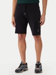 C.P. Company Szorty sportowe RCCMSB704A002246G Czarny Regular Fit. Czarne szorty sportowe męskie C.P. Company, bez wzorów, z bawełny, sportowe. Za 809.99 zł.