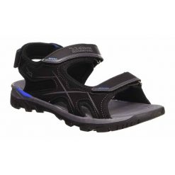 Sandały Męskie Kota Drift. Czarne buty zimowe męskie Regatta, bez wzorów, sportowe, bez obcasa, bez zapięcia. Za 116.99 zł.