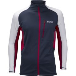 Swix Bluza Męska Dynamic Niebieski/Biały L. Bluzy bez kaptura męskie marki Swix. Za 345.00 zł.