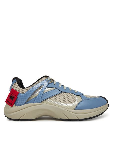 HUGO Sneakersy 50543305 Biały. Niebieskie buty sportowe na co dzień męskie Hugo, m, bez wzorów, ze skóry, bez ramiączek, bez kaptura. Za 669.99 zł.