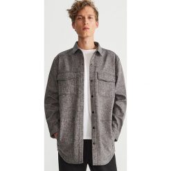 Koszula oversize - Szary. Szare koszule męskie Reserved. Za 169.99 zł.