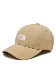The North Face Czapka z daszkiem Recycled 66 Classic Hat NF0A4VSVLK51 Beżowy. Brązowe czapki męskie The North Face, bez wzorów, z materiału. Za 99.99 zł.