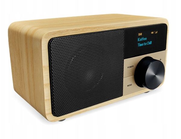 Sangean DDR-7 Natural Wood DAB+/FM-RDS/AUX-in/Bt Wooden Radio. Radia Sangean. Za 430.48 zł.