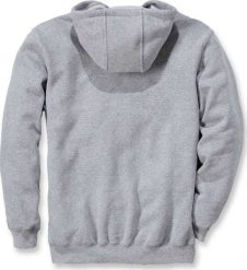 Carhartt Bluza Carhartt Midweight Hooded ZIP Grey. Szare bluzy nierozpinane męskie Carhartt, m, bez wzorów, bez ramiączek, bez kaptura. Za 265.11 zł.