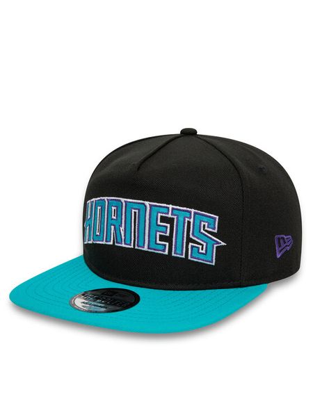 New Era Czapka z daszkiem Nba Golfer Hornets 60434975 Czarny. Czarne czapki męskie New Era, bez wzorów, z materiału. Za 179.99 zł.