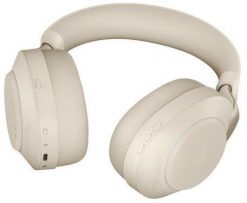 Słuchawki nauszne bezprzewodowe Jabra Evolve2 85 UC Stereo Link380a, beige + stand. Brązowe słuchawki nauszne Jabra. Za 1,438.99 zł.