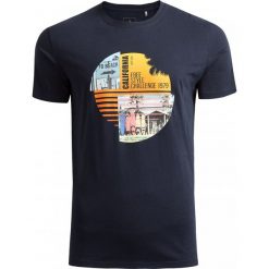 T-shirt męski TSM620 - ciemny granat - Outhorn. T-shirty męskie marki Outhorn. Za 39.99 zł.