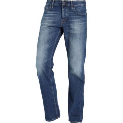 BOSS CASUAL Jeansy Straight Leg medium blue. Niebieskie jeansy męskie BOSS CASUAL, z bawełny, casualowe. Za 419.00 zł.