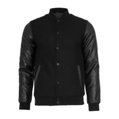 Męska Kurtka Oldschool. Czarne kurtki męskie Urban Classics, m, bez wzorów, retro, bez ramiączek, bez kaptura. Za 304.99 zł.