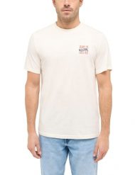 Męski T-Shirt Mustang Style Austin Whisper White 1016267 2013. Białe t-shirty męskie Mustang, m, bez wzorów, bez kołnierzyka, bez ramiączek. Za 69.99 zł.