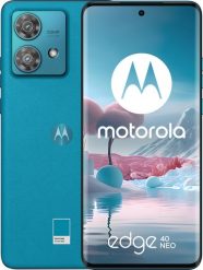 Smartfon Motorola Edge 40 Neo 5G 12/256GB Niebieski Caneel Bay (PAYH0038PL). Niebieskie smartfony Motorola. Za 898.00 zł.