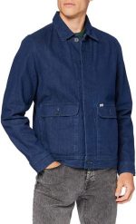 LEE CHETOPA JACKET MĘSKA KURTKA JEANSOWA REGULAR L86JKE36 112122694. Kurtki męskie Lee, l, bez wzorów, z jeansu, bez ramiączek, bez kaptura. Za 229.99 zł.