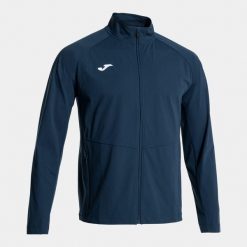 Kurtka z dresu Joma Doha II. Niebieskie kurtki męskie Joma, m, bez wzorów, z dresówki, sportowe, bez ramiączek, bez kaptura. W wyprzedaży za 162.95 zł.
