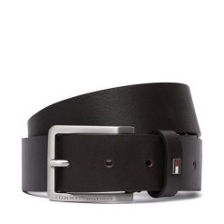 Pasek Męski Tommy Hilfiger. Brązowe paski męskie Tommy Hilfiger, bez wzorów. Za 229.99 zł.