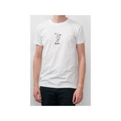 Mind/body mechanisms: sport white. Białe t-shirty męskie Mszz, z bawełny, sportowe. Za 69.00 zł.