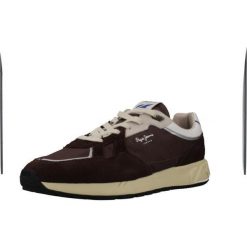 Buty PEPE JEANS PLS600021 Brązowy. Brązowe buty trekkingowe męskie Pepe Jeans, bez wzorów, z jeansu, sportowe, bez obcasa, bez zapięcia. Za 445.91 zł.
