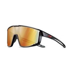 Okulary rowerowe JULBO FURY - czarny | Reactiv Light Amplifier Cat 1-3. Czarne okulary przeciwsłoneczne męskie JULBO, bez wzorów, sportowe. Za 900.00 zł.