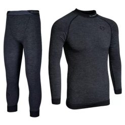 Męska bielizna termoaktywna Blizzard Mens Long Merino. Szara bielizna termoaktywna męska BLIZZARD, m, bez wzorów, z wełny, bez ramiączek, narciarskie. W wyprzedaży za 429.99 zł.