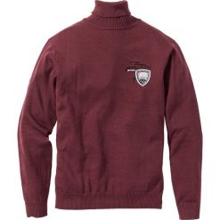 Sweter z golfem Regular Fit bonprix czerwony klonowy. Swetry męskie marki bonprix. Za 32.99 zł.