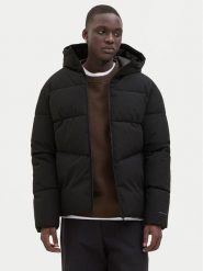 Jack & Jones Kurtka zimowa Global 12283517 Czarny Regular Fit. Czarne kurtki męskie Jack & Jones, na zimę, m, bez wzorów, z syntetyku, bez ramiączek, bez kaptura. Za 149.99 zł.