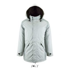 Parka Sol's Robyn. Szare parki męskie SOL'S, na zimę, m, bez wzorów, bez kaptura. W wyprzedaży za 246.00 zł.